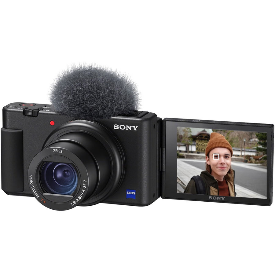 Kamera SONY Vlogging ZV-1F - depan